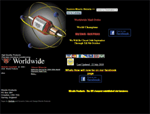 Tablet Screenshot of missile.co.uk